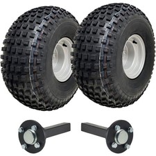 22x11.00-8 Nodoso Atv Quad Rimorchio Kit Ruote & Assi Road Legale Capacità