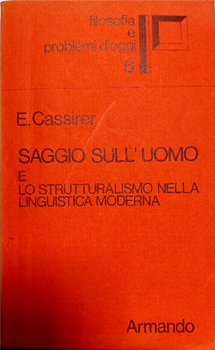 Cassirer ernst saggio - -,