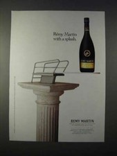 1996 Remy Martin Cognac Ad - With a Splash