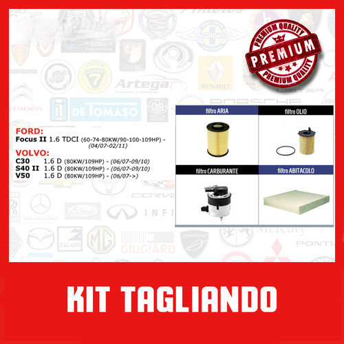 Kit tagliando filtri - kit,