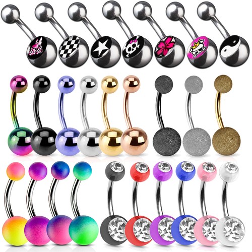 Piercing ombelico 316l acciaio - piercing,