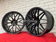 4 cerchi stile RS Spyder da 21" concavi B 5X112 adatti per Porsche MACAN GTS 95B