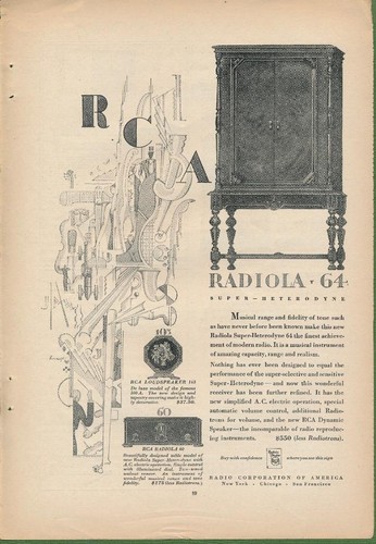 Pubblicità rivista 1928 - -,