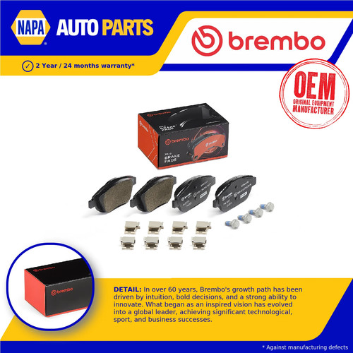 Brake pads set fits ds3 - pads,