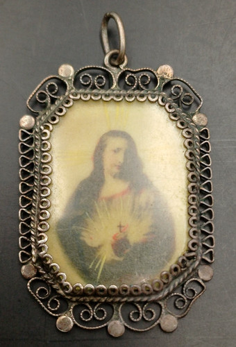 Medaglietta votiva religiosa - medaglietta,