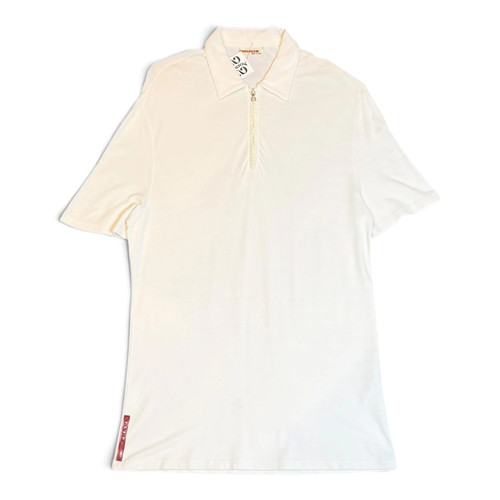 Polo bianca prada - bianca,