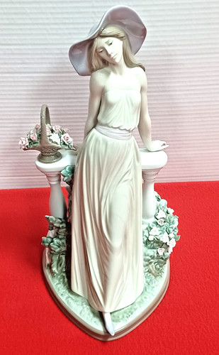 Lladro time for reflection - lladro,
