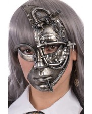 Maschera mezzoviso halloween - maschera,