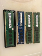 Kit Ram Ddr3 PC3-10600 (DDR3) 1x8 giga - 1x4giga - 2x2gb (4gb) Samsung.