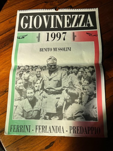Calendario fascista giovinezza - calendario,