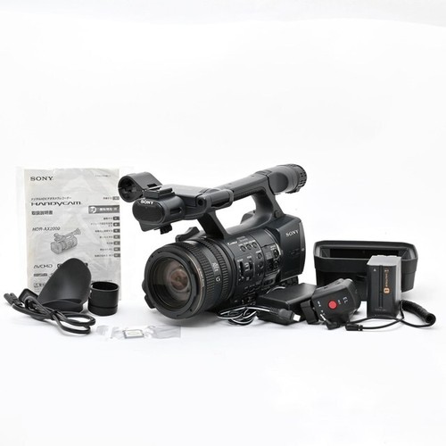 Sony hdr ax2000 videocamera - sony,