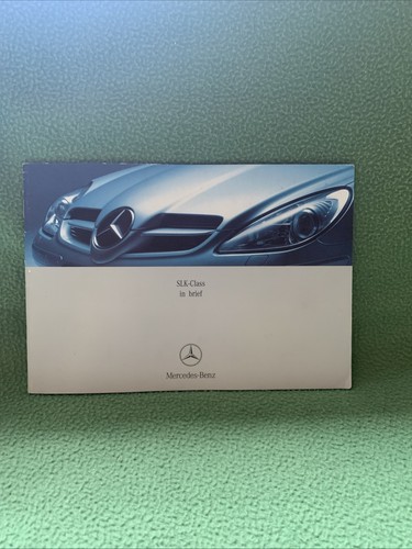Mercedes classe slk breve - classe,