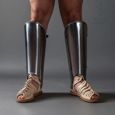 Medieval Steel Leg Greaves -