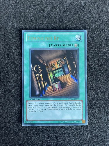 Myugioh tempio dei - tempio, re