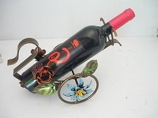 CANTINETTA PORTABOTTIGLIE VINO IN FERRO BATTUTO 1 POSTO