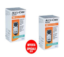 2X ACCU CHEK MOBILE CASSETTA