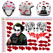 Adesivi casco auto moto Joker