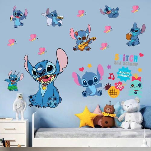 Adesivi murali stitch bambini - adesivi,