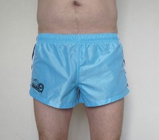 Short de rugby bleu clair