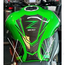 Tank Pad Adesivo Resinato Serbatoio Compatibile con Moto KAWASAKI Z900