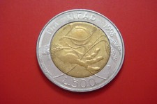 1998 Italy 500 Lire, F.A.O. -