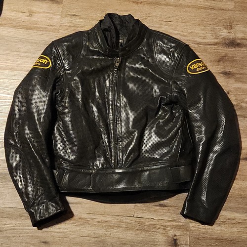 Giacca moto vintage vanson - giacca,