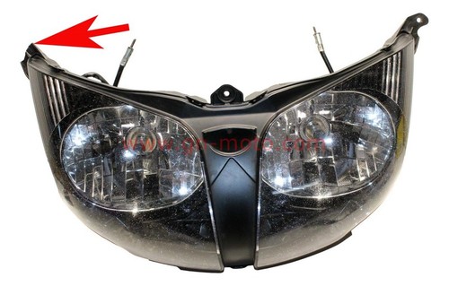 Phare avant reparer yamaha - phare,