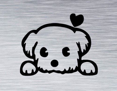 Adesivo cane dog bike - , sticker