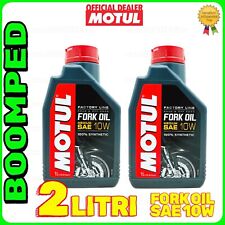 OLIO AMMORTIZZATORI FORCELLE MOTUL Fork Oil Factory Line SAE 10W 2 LITRI 02MO27