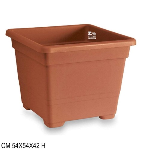 Vaso quadrato 54x54x42 h - cm,