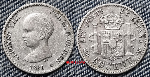 Moneta centesimi - da, 50