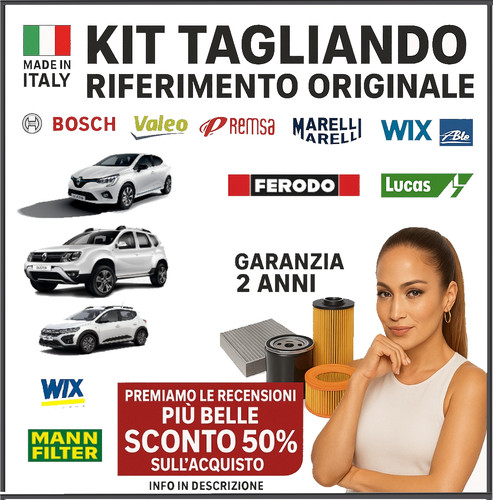 Kit filtri tagliando per - 💥kit, 4