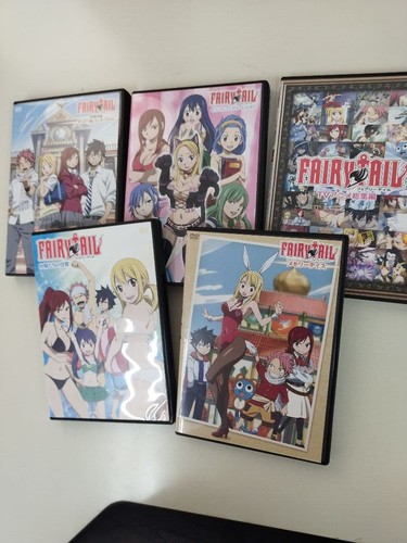 Fairy tail dvd set completo - fairy,