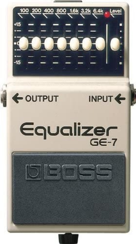 Boss equalizzatore pedale - ge-7,