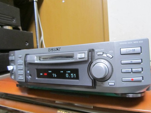 Sony mds s50 - sony, minidisc
