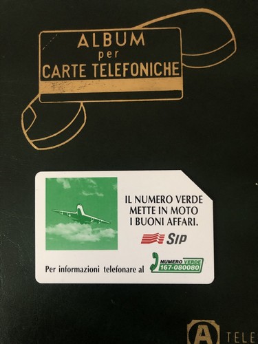 Scheda telefonica usata - telefonica,
