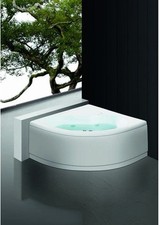 VASCA ANGOLO 120X120 CANCUN TELAIO PANNELLO IDROMASSAGGIO WHIRLPOOL 6 JET