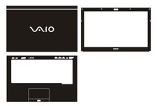 Adesivo in vinile carbonio per