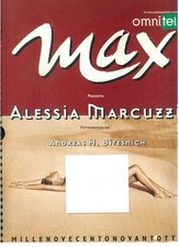 MAX CALENDARIO ALESSIA MARCUZZI 1998 FOTO ANDREAS H. BITESNICH ALLEGATO 12 1997