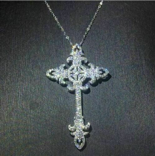Ciondolo donna croce - , diamante