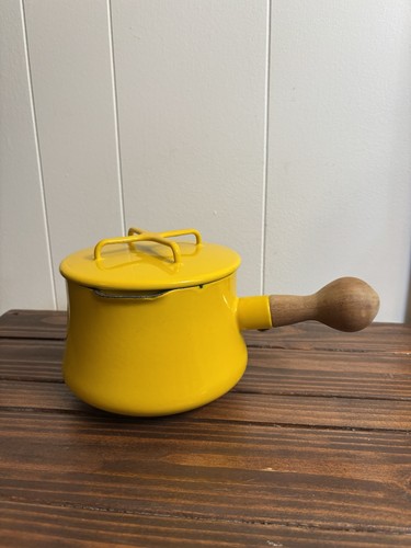 Scalda burro smaltato - , giallo