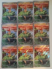 9x Carte Pokemon Victini Promo Full Art Rare SVP 208 Ita