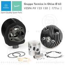 KIT GRUPPO TERMICO D.63 CILINDRO PISTONE 177cc PER PIAGGIO VESPA PX 125 - 150