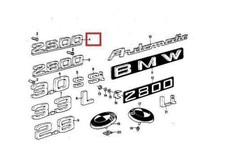Emblema Bmw 2500 3 3 Li