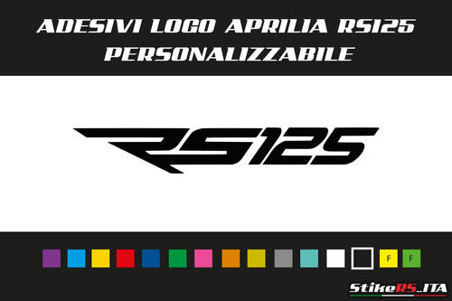Adesivo vinile aprilia rs - adesivo, vinile: