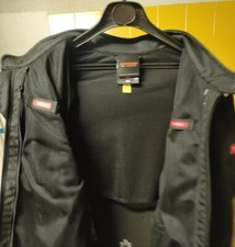 Giacca moto traforata spidi