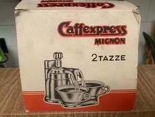 CAFFETTIERA COFFEE MAKER OMG CAFFEXPRESS Mignon 2 tazza Vintage Italy Design
