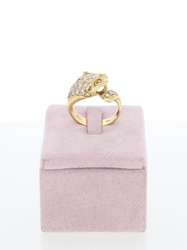 Anello pantera oro - in,