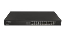Switch Gigamedia GGM GS24P 24 porte Gigabit PoE+. Potenza per POE 370W- Rack