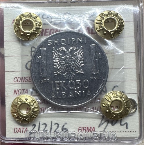 Regno italia albania - albania, 0,50